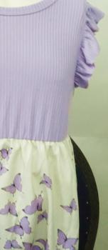 Kurzarmkleid Gr. 128 (1338)